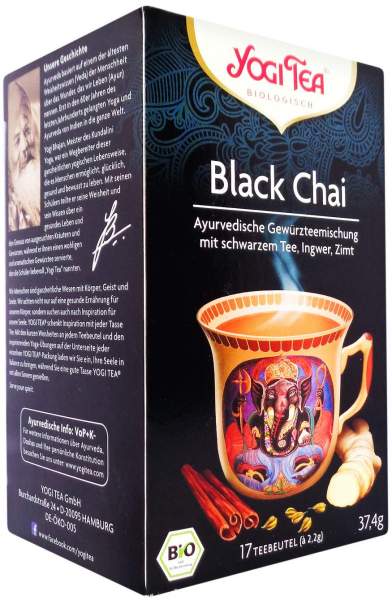 Yogi Tea Black Chai Bio 17 Filterbeutel