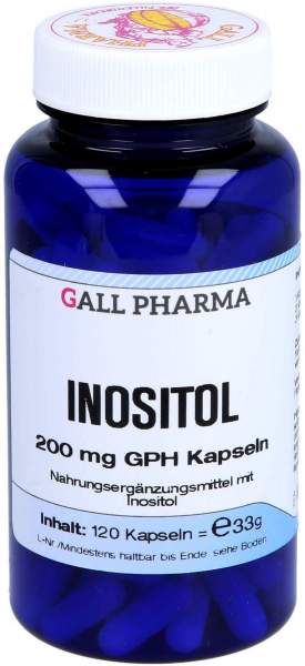 Inositol 200 mg Gph 120 Kapseln