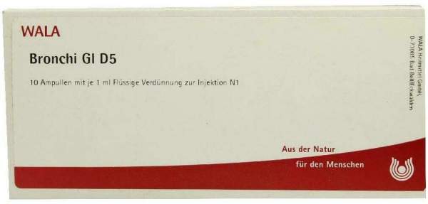 Wala Bronchi Gl D5 10 X 1 ml Ampullen