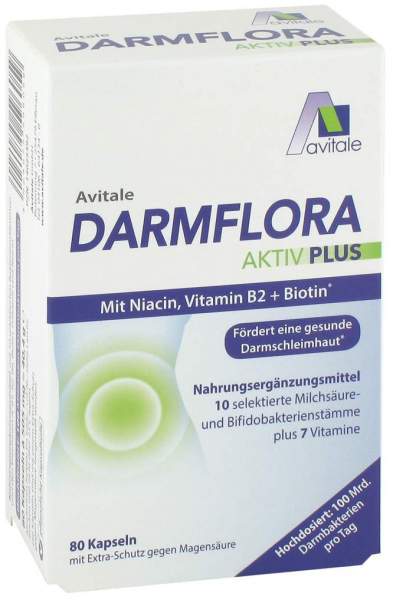 Darmflora Aktiv Plus 80 Kapseln
