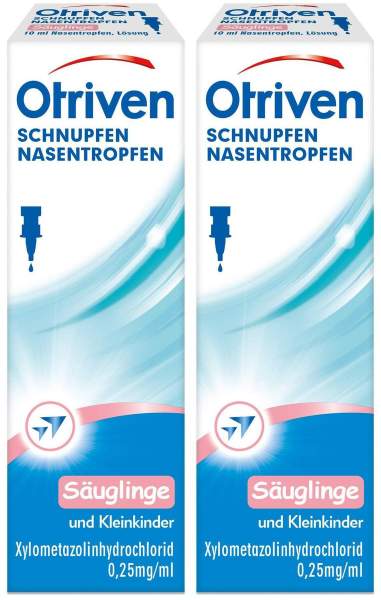 Otriven 0,025 % Nasentropfen 2 x 10 ml