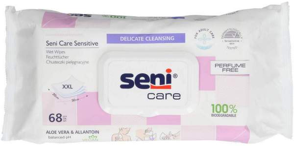 Seni Care Sensitive Feuchtpflegetücher