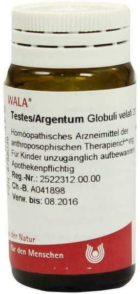 Wala Testes- Argentum 20 G Globuli