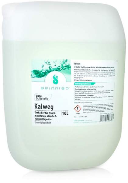 Kalweg Flüssig Entkalker Für Waschmaschinen &amp; Wäsche 10 Liter