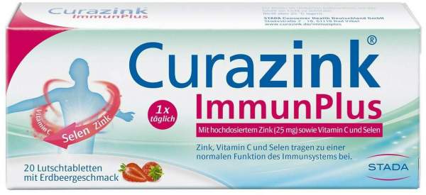 Curazink Immun Plus 20 Lutschtabletten