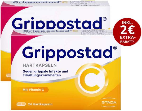 Sparset Grippostad C Hartkapseln 2 x 24 Kapseln
