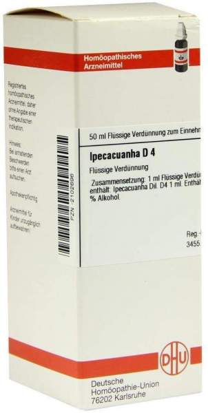 Ipecacuanha D 4 50 ml Dilution