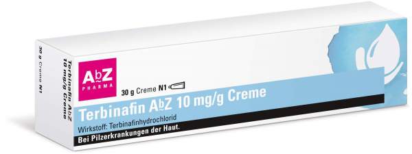 Terbinafin AbZ 10 mg je g 30 g Creme