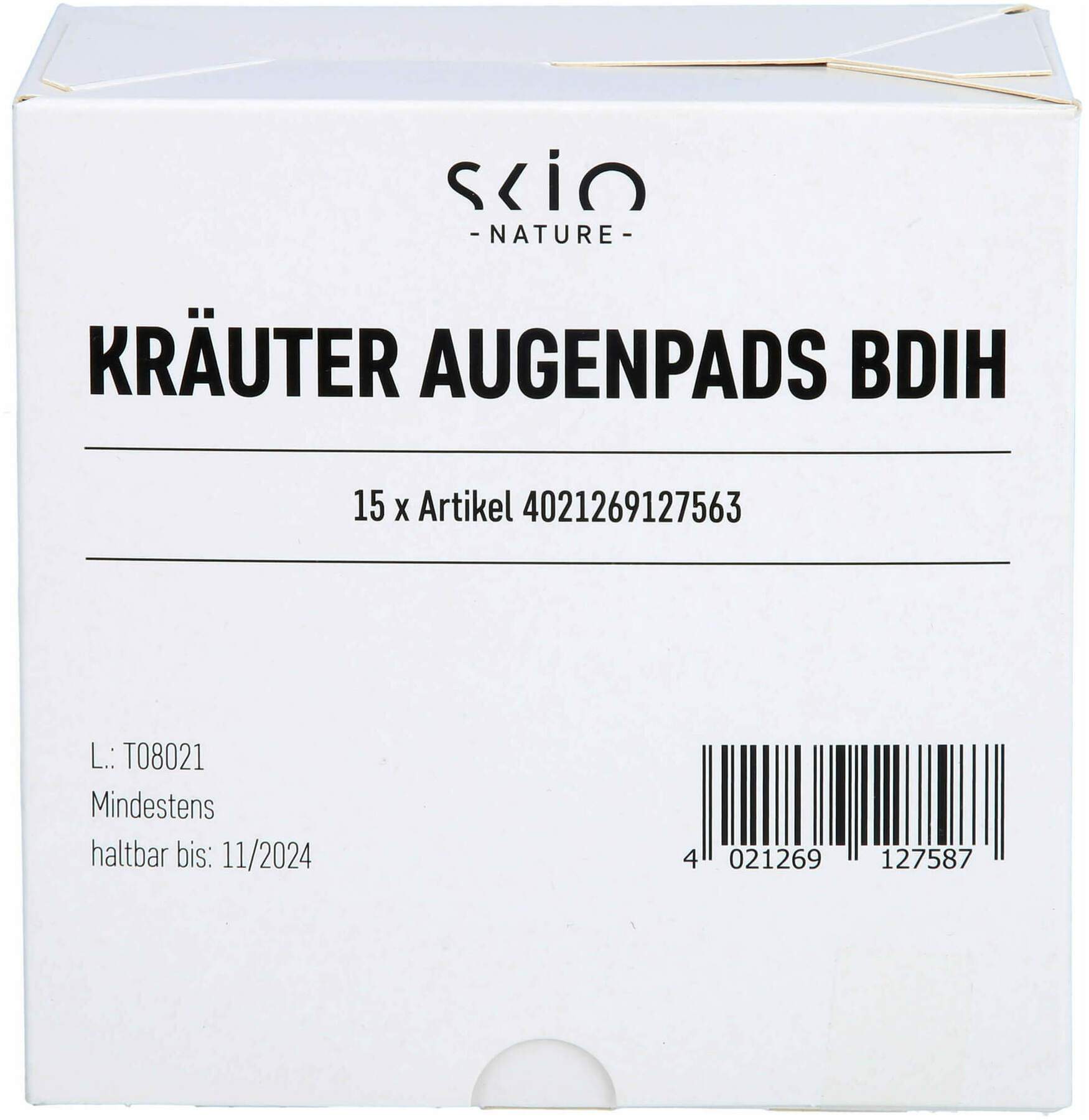 Kräuter Augenpads Bdih kaufen | Volksversand Versandapotheke