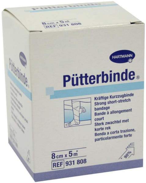 Pütter Binde 8 cm X 5 M 1 Binde