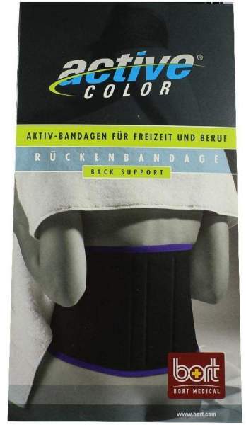 Bort Activecolor Rückenbandage Large Schwarz