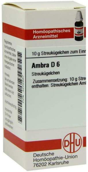 Dhu Ambra D6 Globuli 10 G