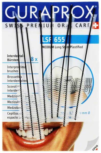 Curaprox Interdental-Zahnbürsten Lsp 655 8 Stück