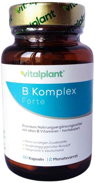 Vitamin B Complex Forte Vitalplant Kapseln