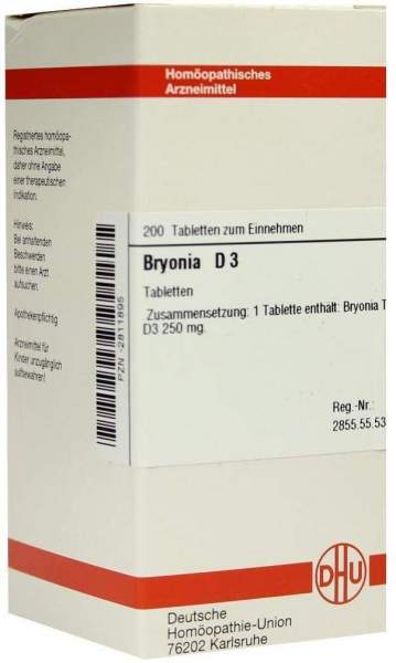 Bryonia D 3 200 Tabletten
