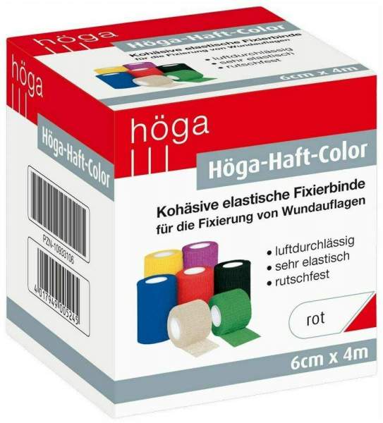 Höga Haft Color Fixierb.6 Cmx4 M Rot