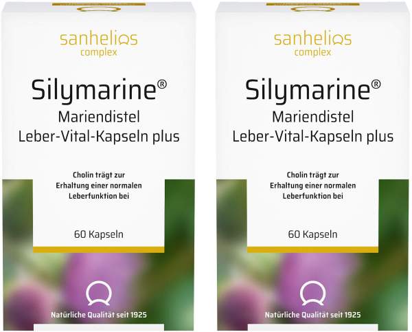 Silymarine Mariendistel Leber-Vital 2 x 60 Kapseln