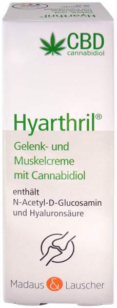 Hyarthril Gelenk- und Muskelcreme Mit Cannabidiol 50ml