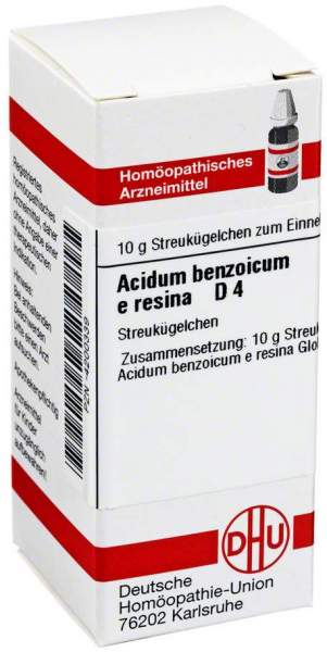 Acidum Benzoicum E Resina D 4 Globuli