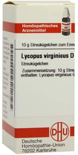 Lycopus Virginicus D 4 Globuli