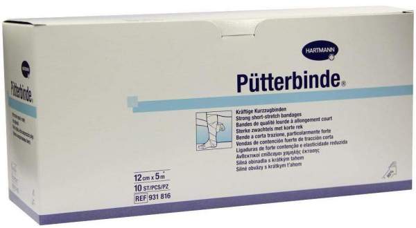 Pütter Binde 12 cm X 5 M 10 Binden