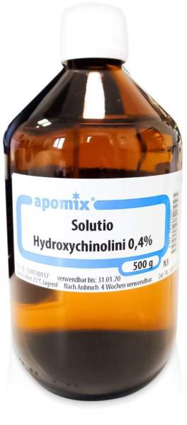 Solutio Hydroxychinolini 0,4 % 500 ml