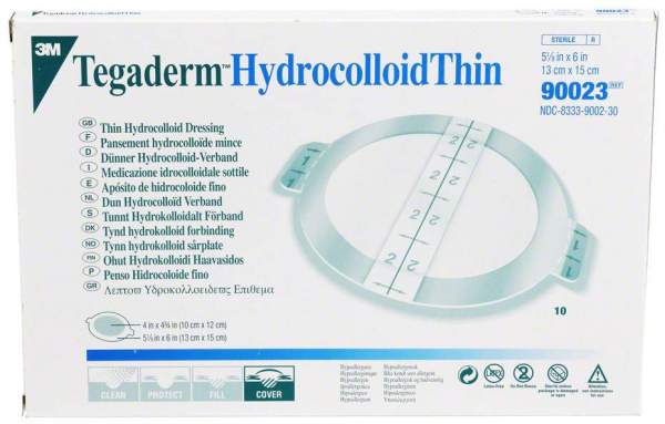 Tegaderm 3m Hydrocolloid Thin 13x15cm 90023
