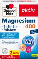 Doppelherz Magnesium 400 mg + B1 + B6 + B12 + Folsäure 60 Tabletten
