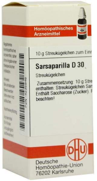 Dhu Sarsaparilla D30 Globuli