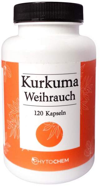 Kurkuma Mit Weihrauch Kapseln 120 Stück