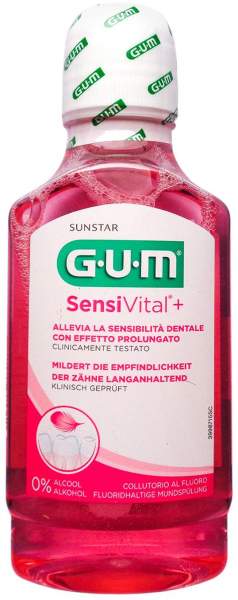 GUM SensiVital+ Mundspülung 300 ml