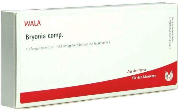 Wala Bryonia Comp. 10 X 1 ml Ampullen