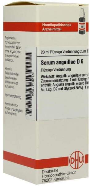 Serum Anguillae D 6 Dilution