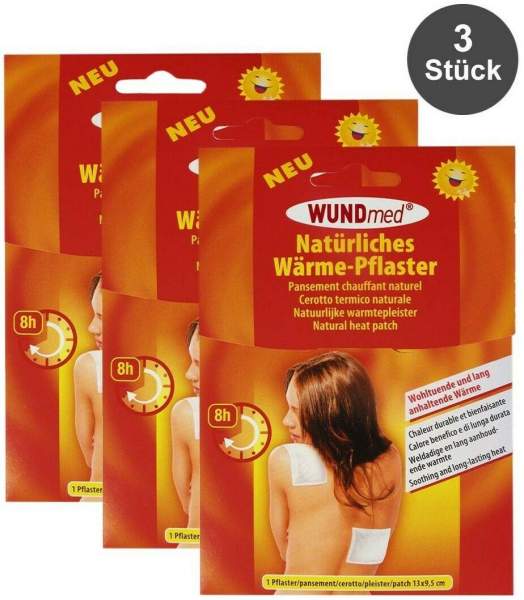 Wärmepflaster 13 x 9,5 cm, 3 x 1 Stück
