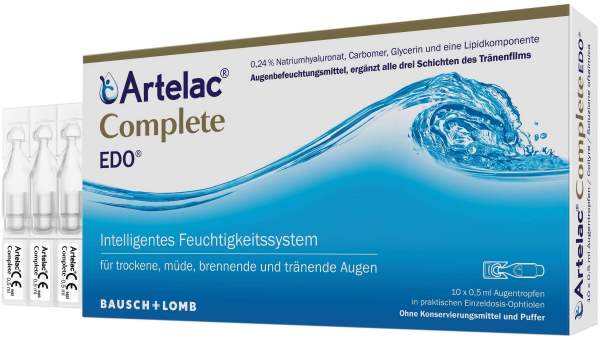 Artelac Complete EDO Augentropfen 10 x 0,5 ml
