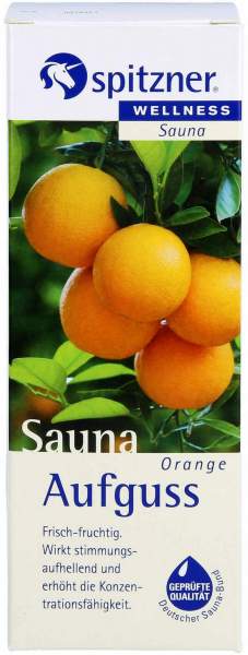 Spitzner Saunaaufguss Orange Wellness