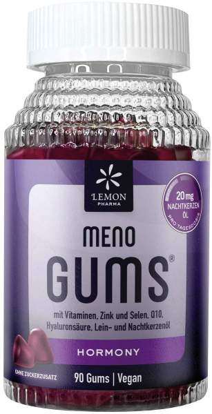 Lemon Pharma Meno Gums Brombeergeschmack 90 Stück