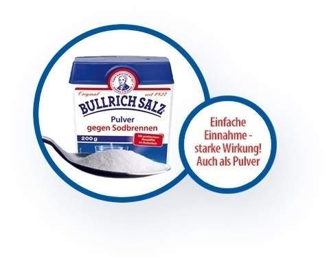 Bullrich Salz 200 G Pulver