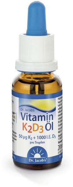 Dr. Jacob s Vitamin K2d3 20 ml Öl
