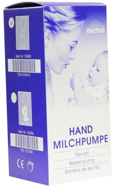 Milchpumpe Frank Hand Glas 103400