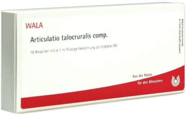 Wala Articulatio talocruralis comp. 10 x 1 ml Ampullen