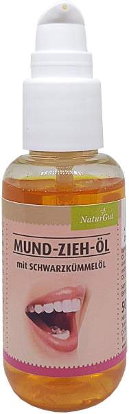 Mund-Zieh-Öl mit Schwarzkümmel Öl 50 ml