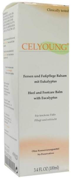 Celyoung Fersen und Fußpflege 100 ml Balsam Mit Eukalyptus