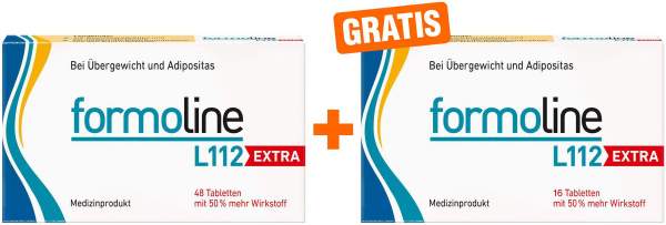 Formoline L112 Extra 48 Tabletten + gratis Formoline L1112 Extra 16 Tabletten