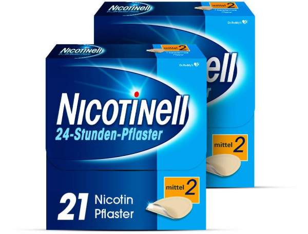 Nicotinell 14 mg 24-Stunden-Pflaster 2 x 21 Stück