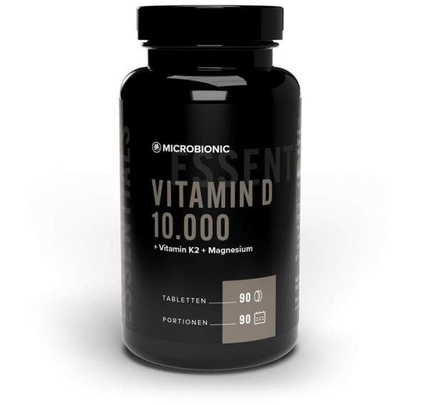 Vitamin D 10.000 Microbionic 90 Tabletten