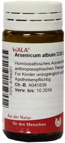Wala Arsenicum Album D 30 Globuli