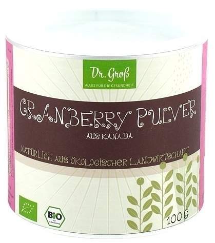 Cranberry Pulver Bio
