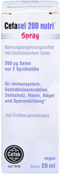 Cefasel 200 Nutri Spray 20 ml