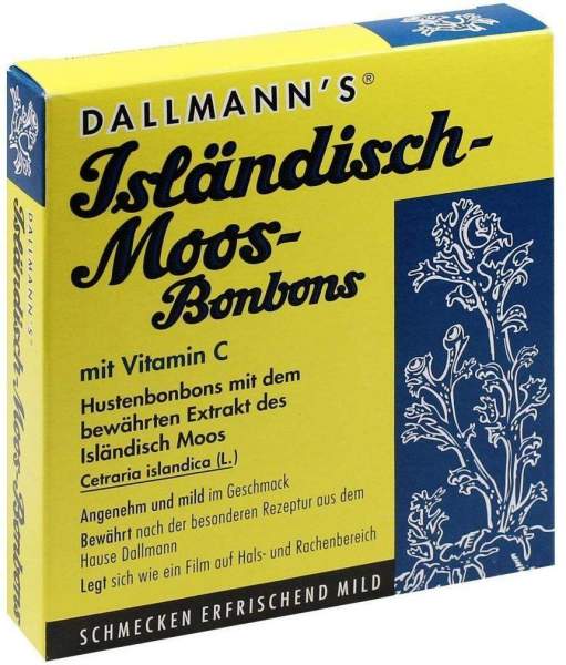 Dallmann s 20 Isländisch Moosbonbons